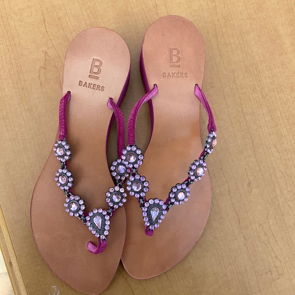 Pink sandals